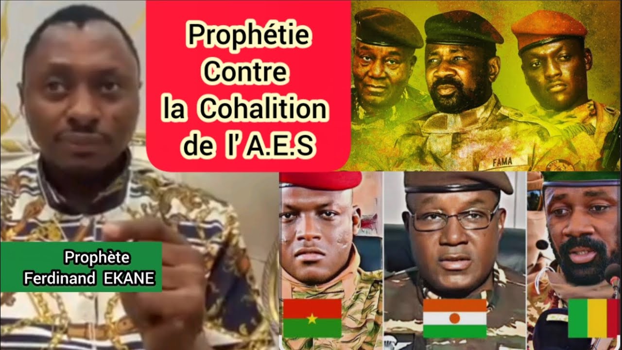 Proph&eacute;tie Contre la Cohalition de  l' A.E.S || Proph&egrave;te Ferdinand EKANE 