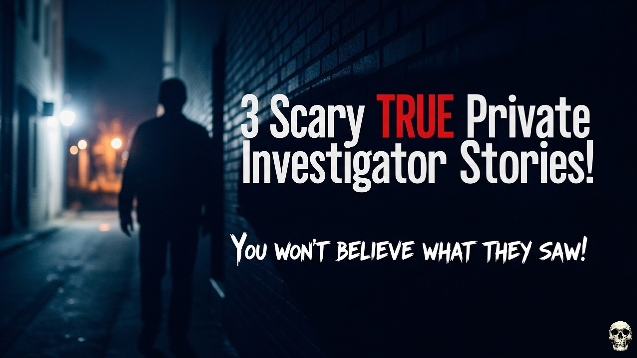 3 Scary TRUE Private Investigator Stories