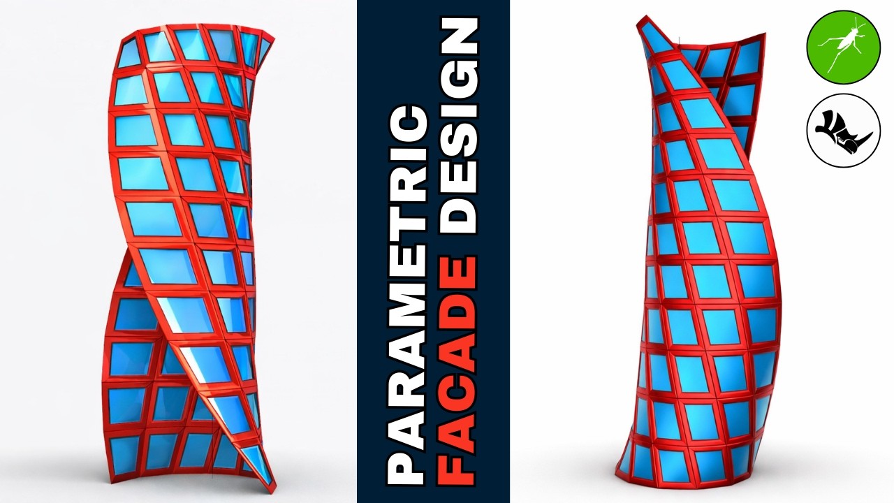 Parametric Facade Design Tutorial in Rhino + Grasshopper