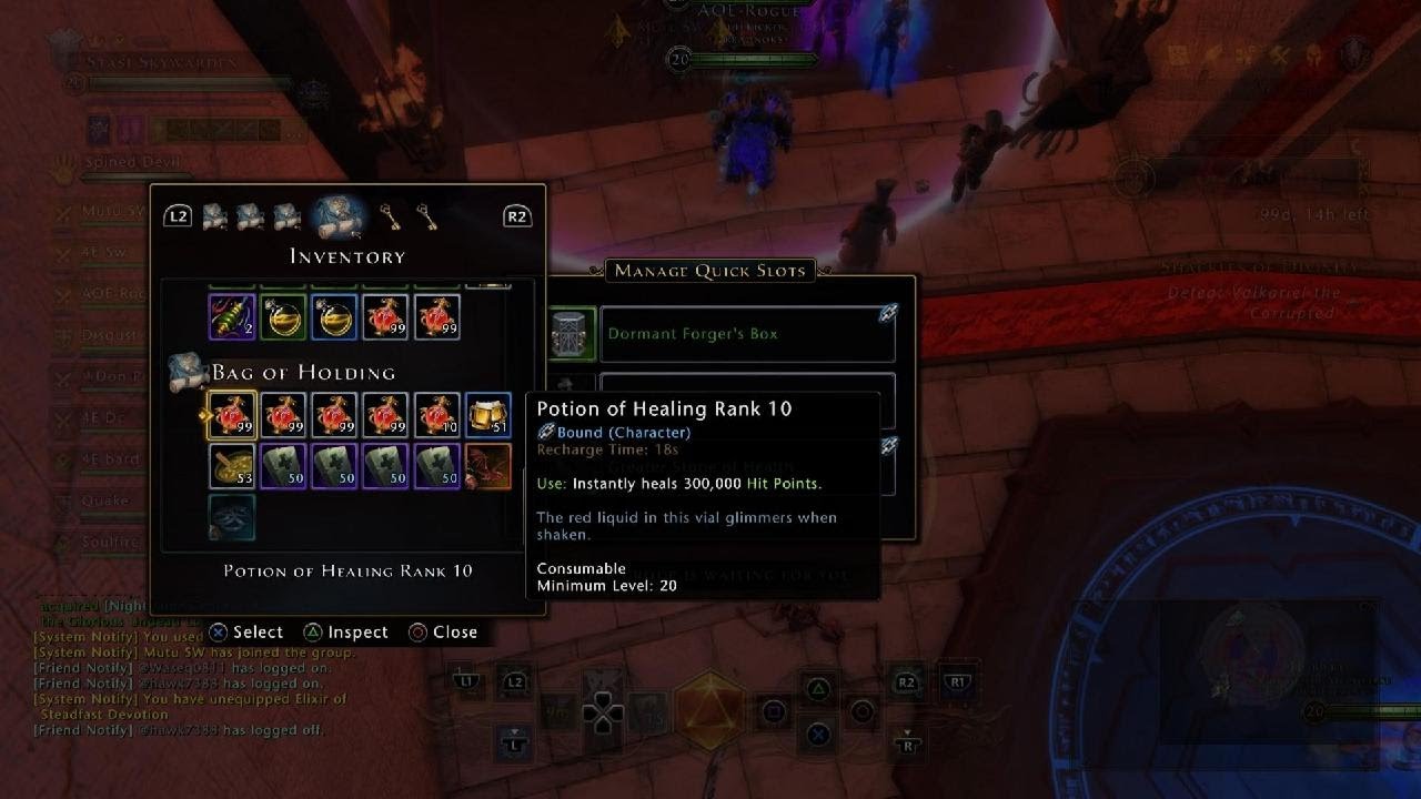 Neverwinter mSoD Paladin Heal Deathless