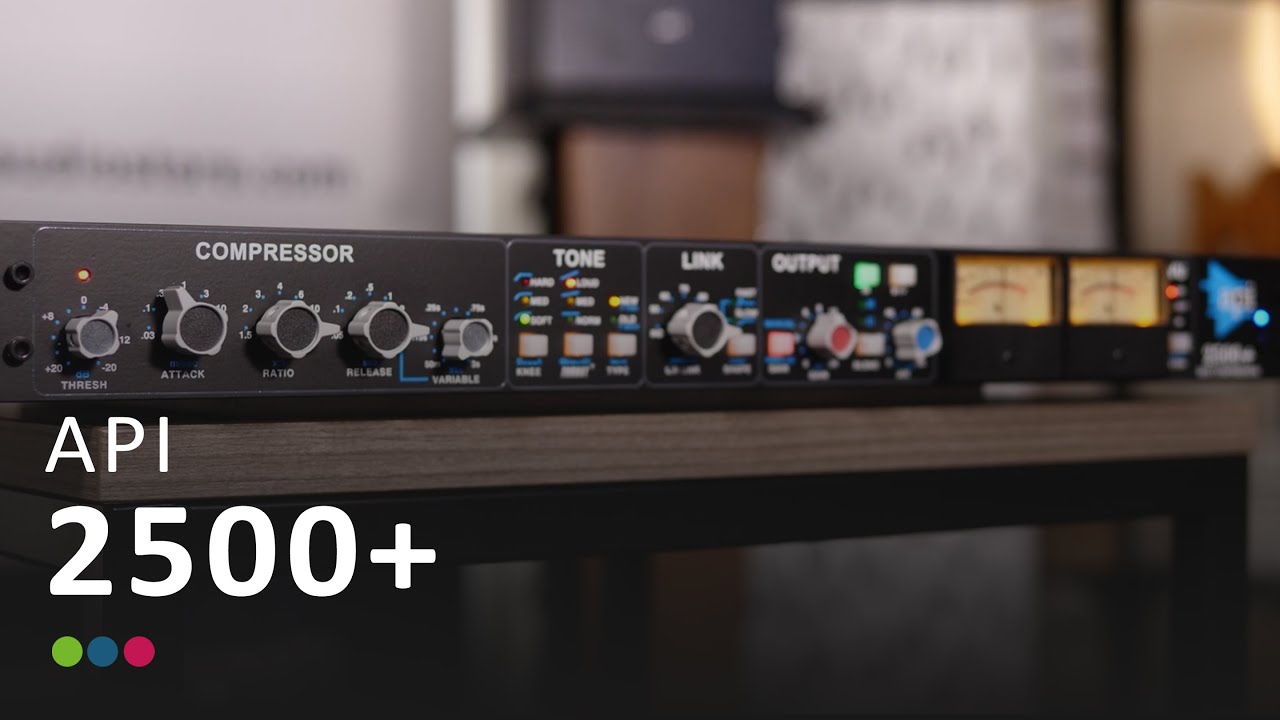 API 2500+ | Compressore VCA Stereo Bus in prova