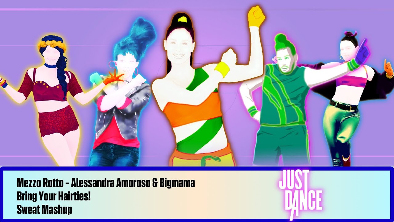 Just Dance 2025 - Mezzo Rotto by Alessandra Amoroso & BigMama - Fanmade Sweat Mashup