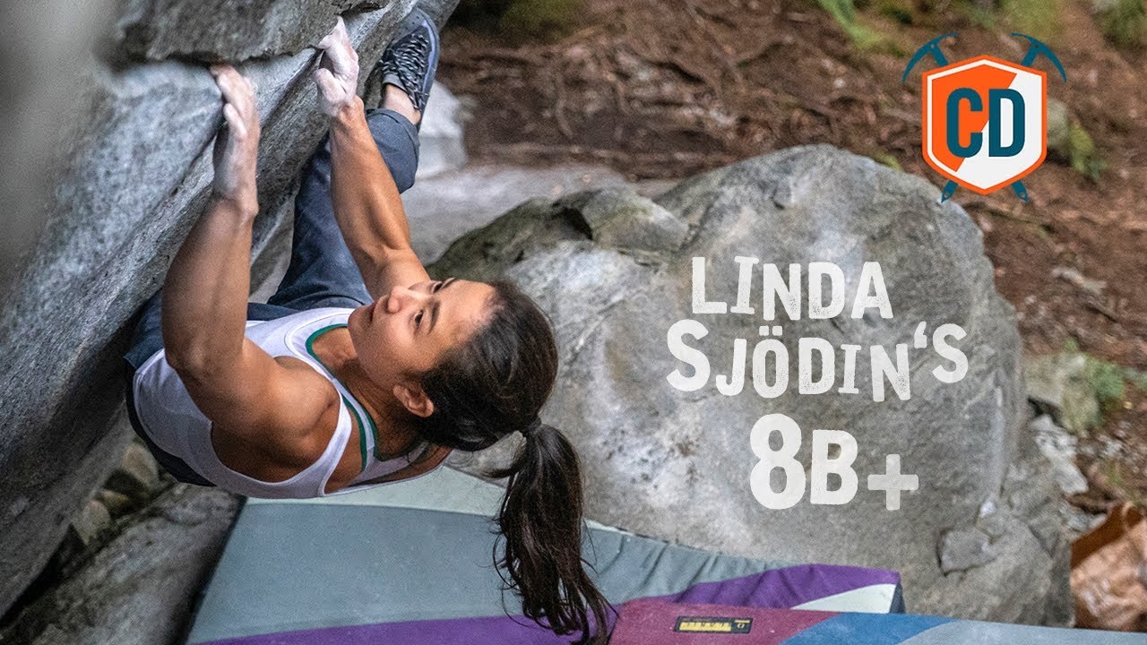 Линда Сьодин покоряет новую базовую линию V14/8B+ | Climbing Daily Ep.1519