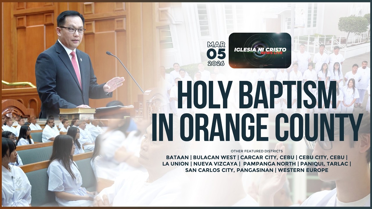 Iglesia Ni Cristo News Live | March 5, 2026 @ 6:00 PM PHT