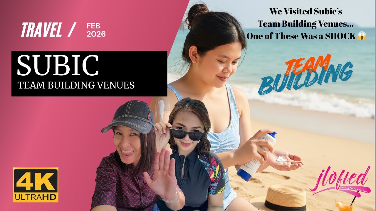 WE VISITED SUBIC's TEAM BUILDING VENUES ... One of These Was a SHOCK 😱