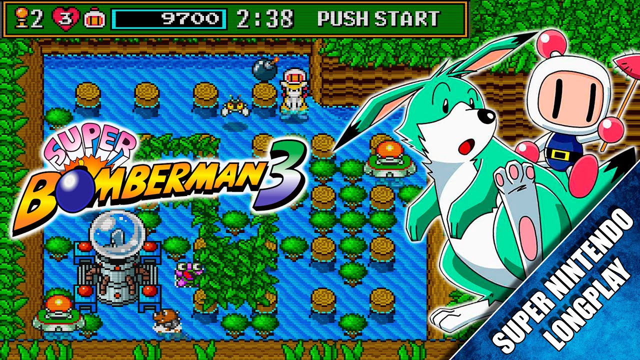 Super Bomberman 3 【Longplay】