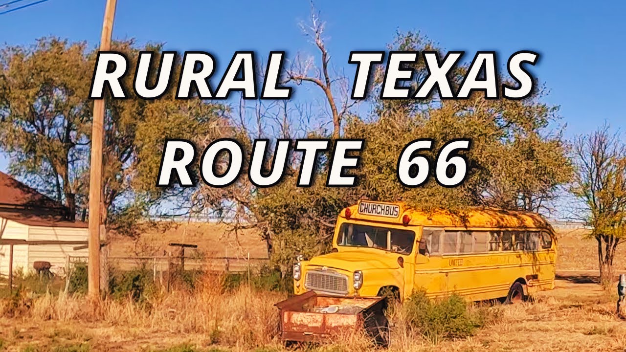ROUTE 66:  WILDORADO TEXAS: TINY FORGOTTEN TOWN