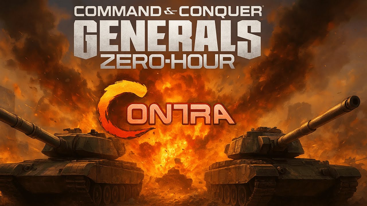 🔥 Command & Conquer: Generals – Contra Mod | Эпичные бои и новые генералы!