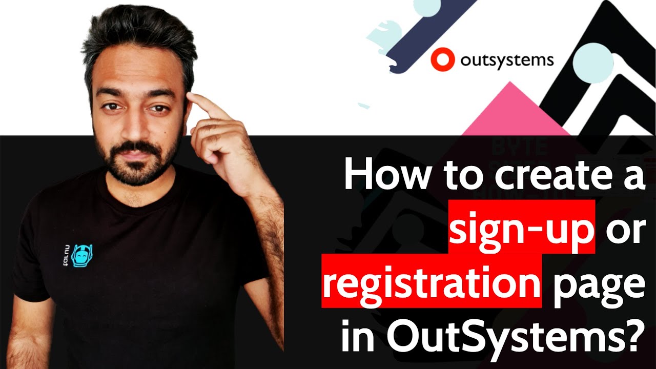 How to create a sign-up or registration page in OutSystems?