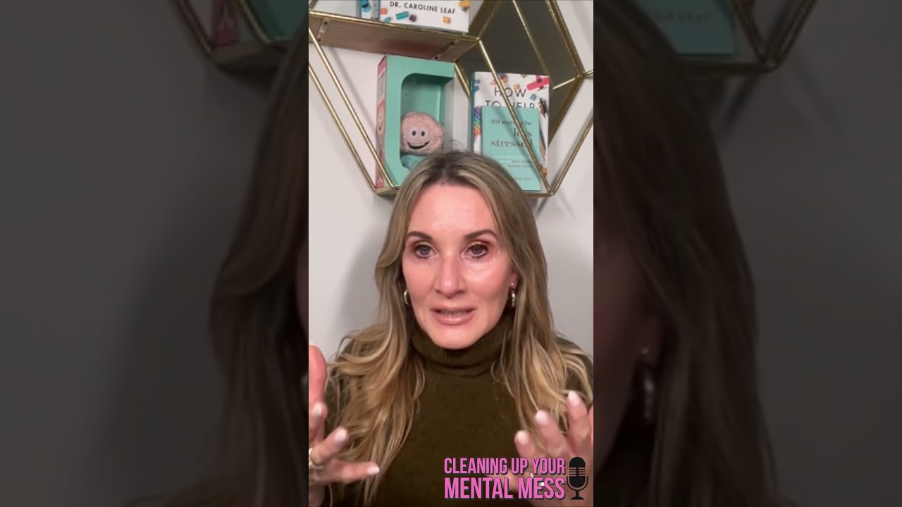 How to correctly manage anxiety. Full episode on Cleaning up Your Mental Mess podcast!