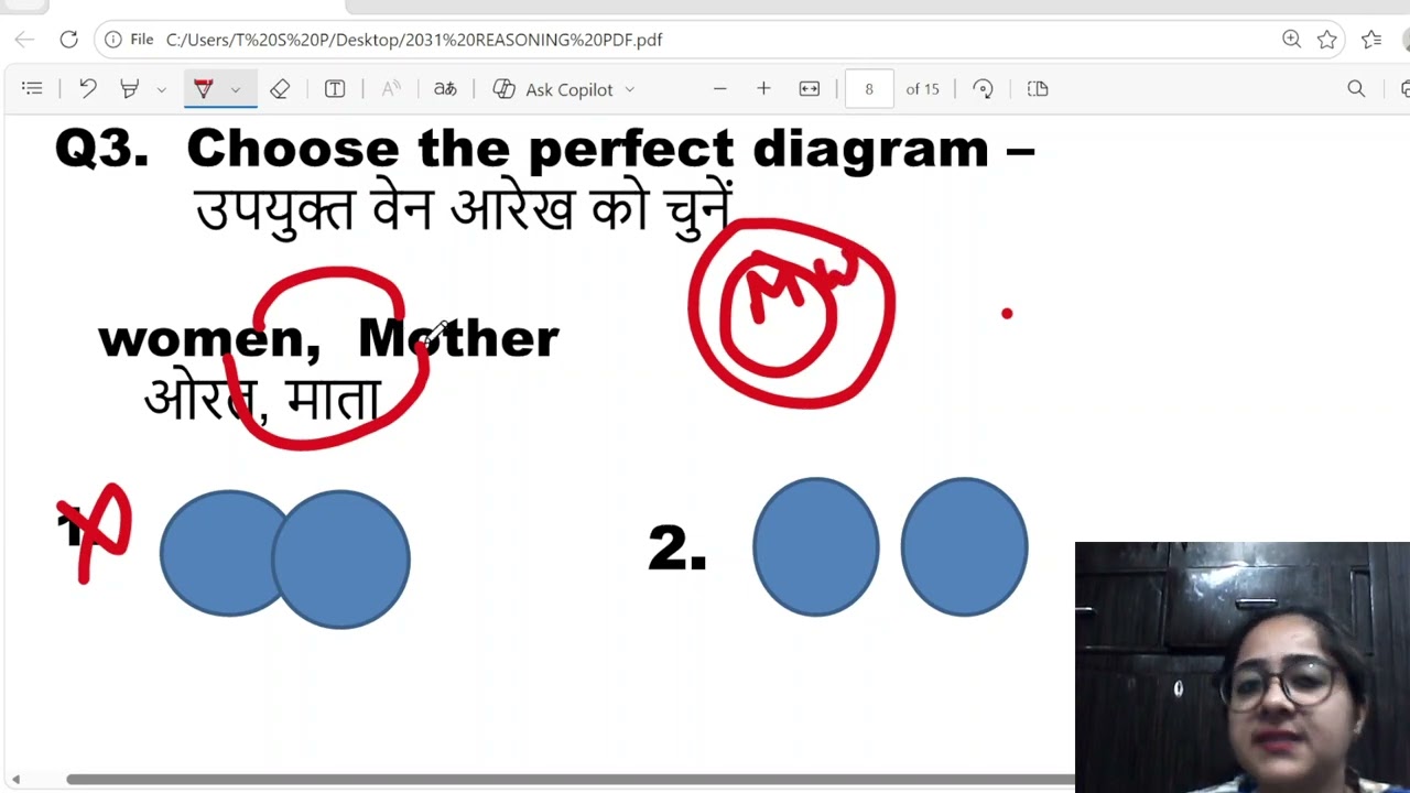 HTET 2026 Reasoning Paper Solution By Preeti Mam hssc/cet