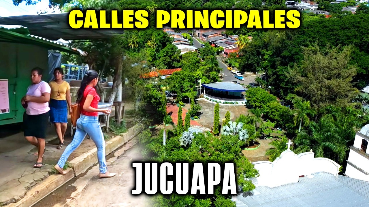 🚨JUCUAPA USULUTAN EL SALVADOR 😎Calles Principales🚨