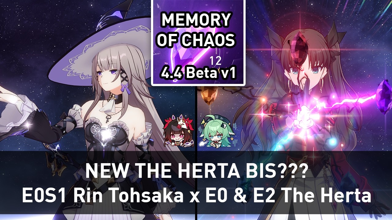NEW THE HERTA BIS??? | E0S1 Rin Tohsaka x E0 & E2 The Herta | Honkai: Star Rail 4.4 Beta