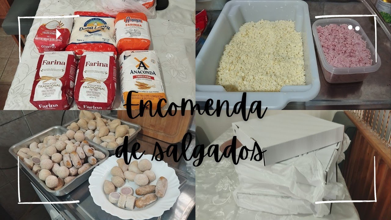 RECEBI ENCOMENDA DOS SALGADOS!PREPARANDO DEGUSTAÇÃO E VENDAS DE PORÇÕES FRITOS #façaevenda #salgados