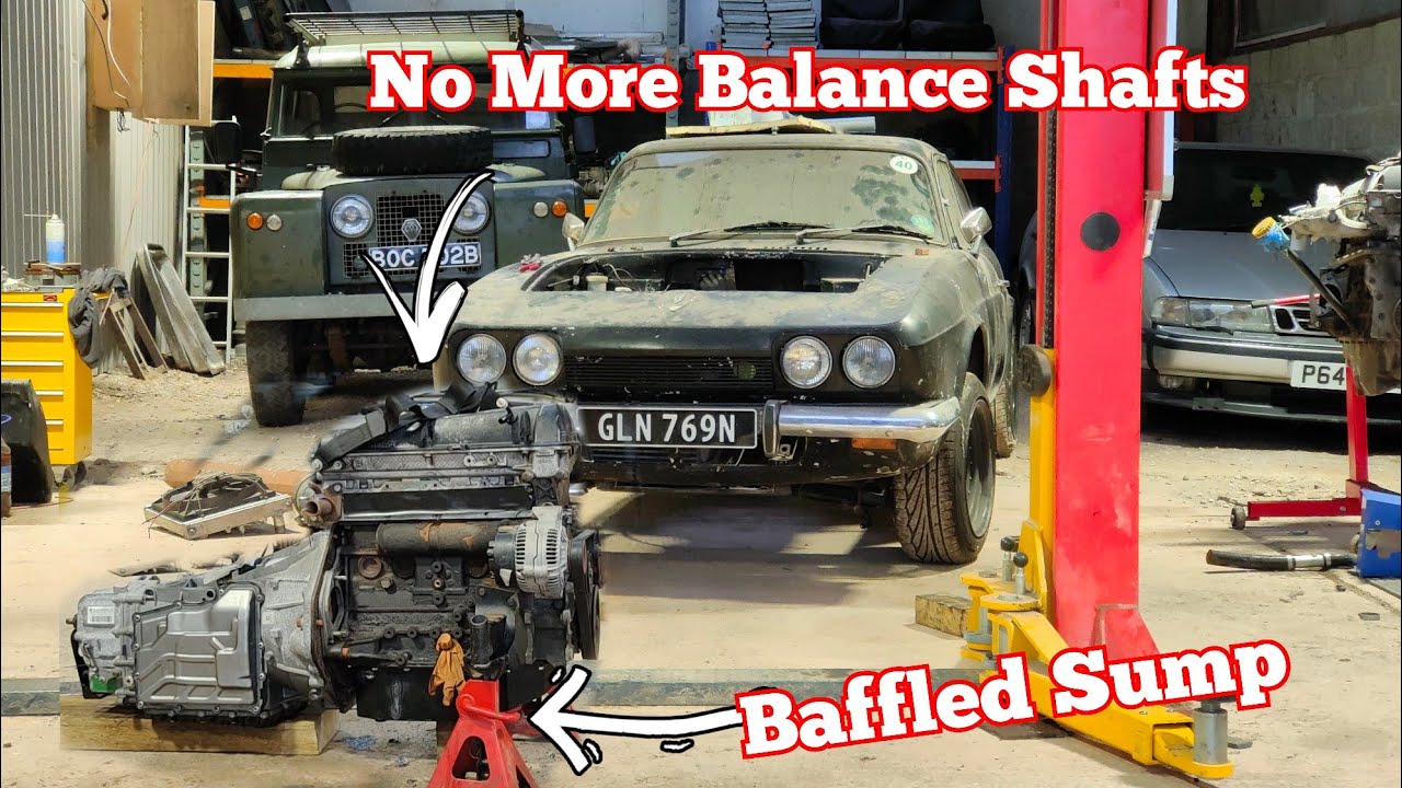 Custom Sump & Balance Shaft Delete For The 7 Speed, Saab Turbo Powered Scimitar