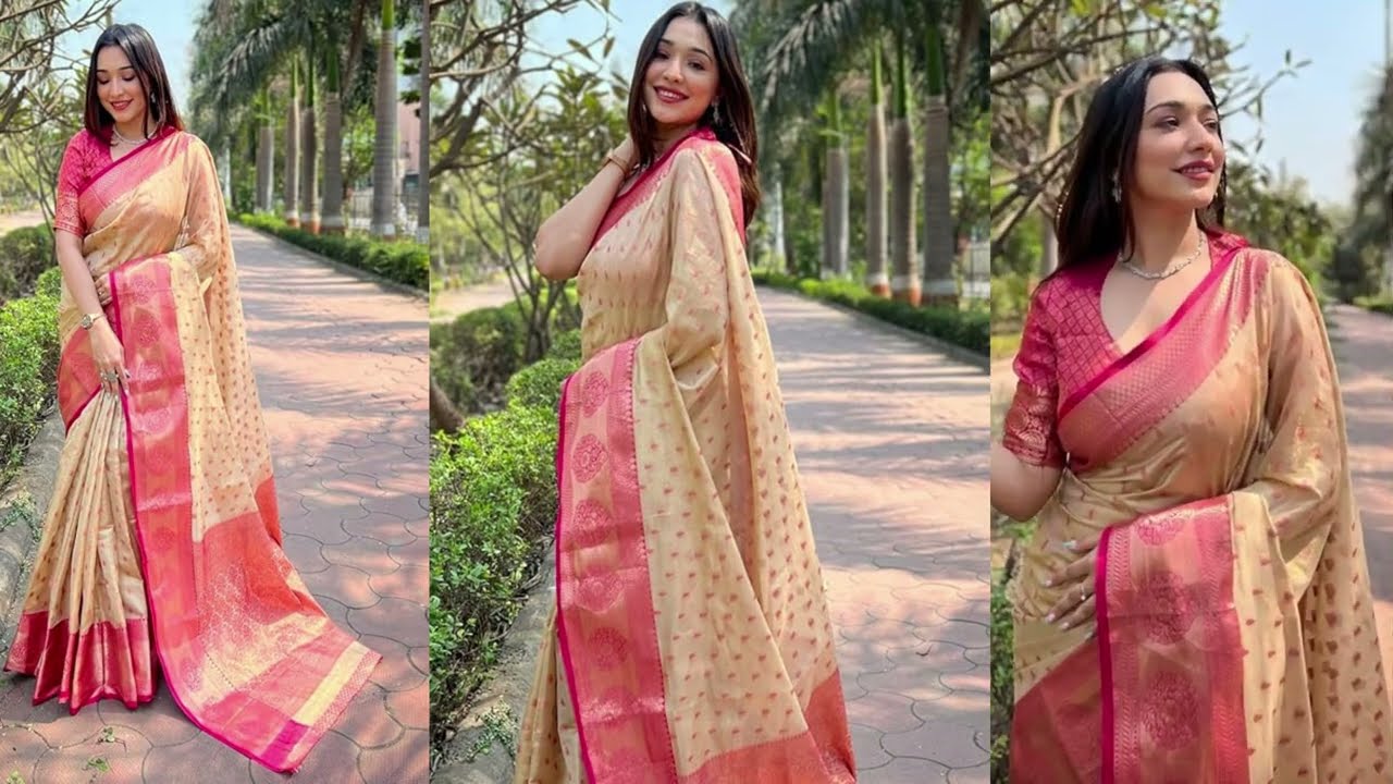 5 Latest Kanjivaram Saree For Any Events