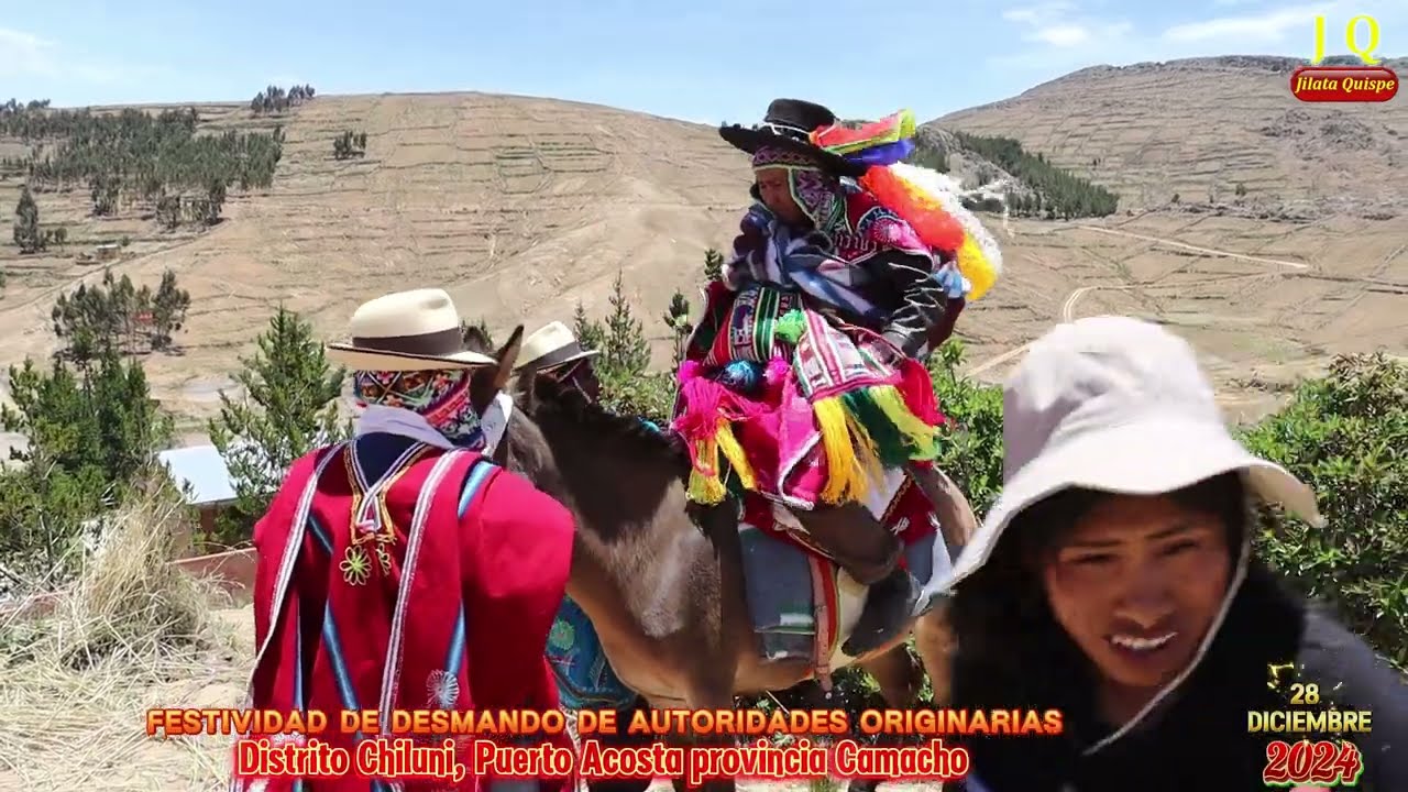 PARTE 3 Festividad de Autoridades Salientes, Rio Chiluni - Puerto Acosta provincia Camacho.