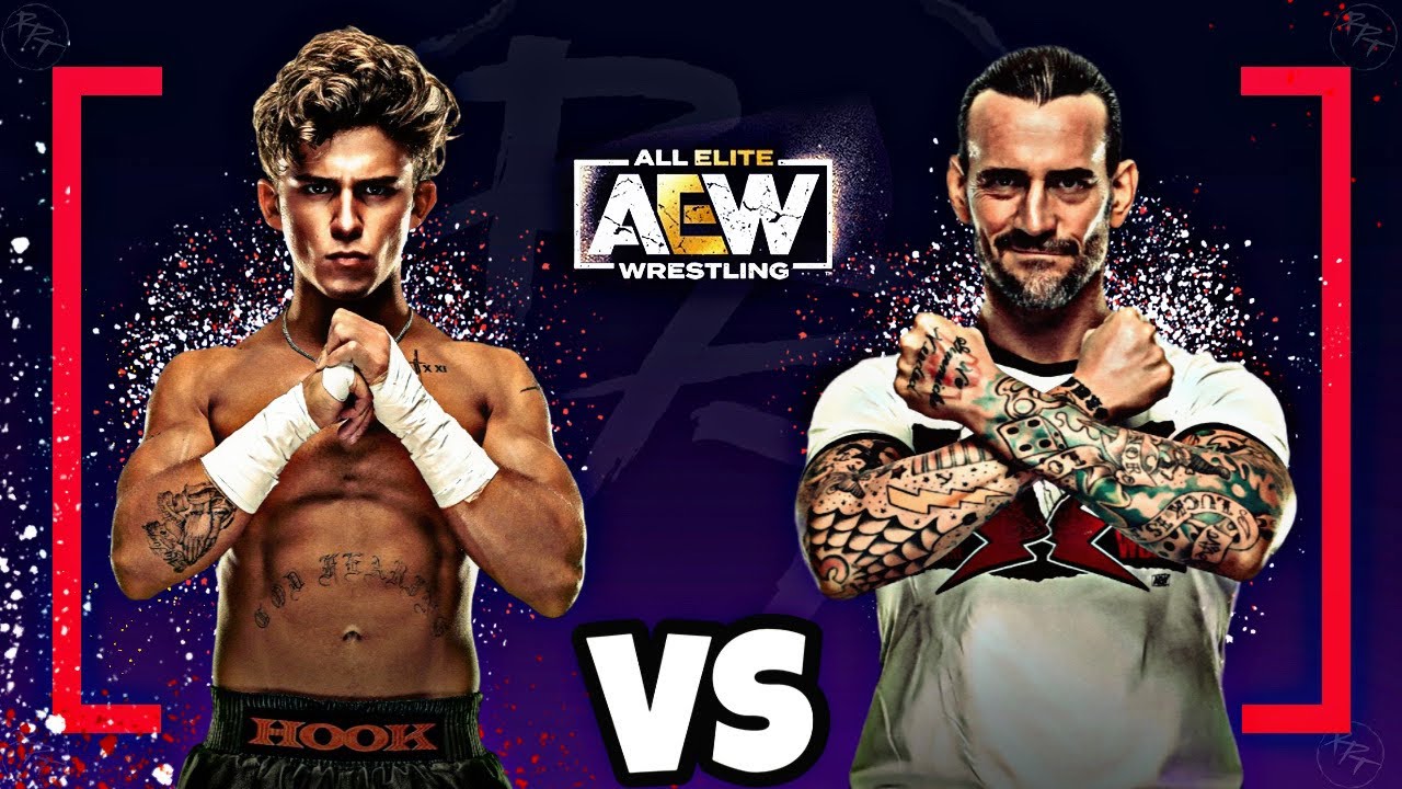 WWE2K22: AEW HOOK VS CM PUNK