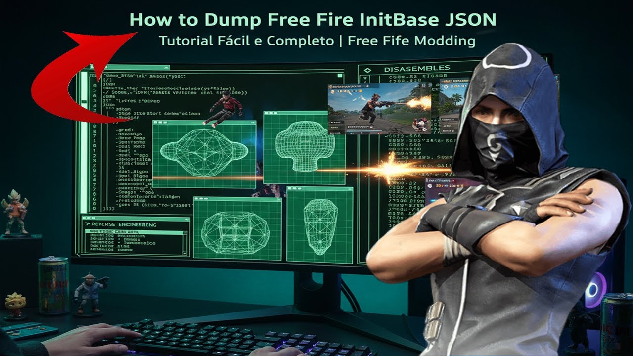 How to Dump Free Fire InitBase JSON - Tutorial Fácil e Completo | Free Fire Modding