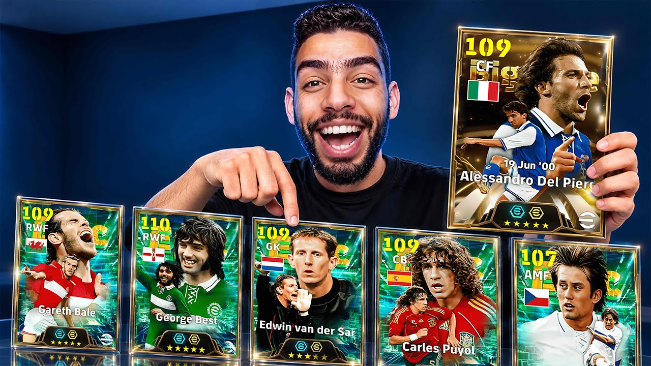 I OPENED THE NATIONAL ALL STARS PACK&hellip; DEL PIERO + BALE?! 🤯🔥 | eFootball 2027 mobile 