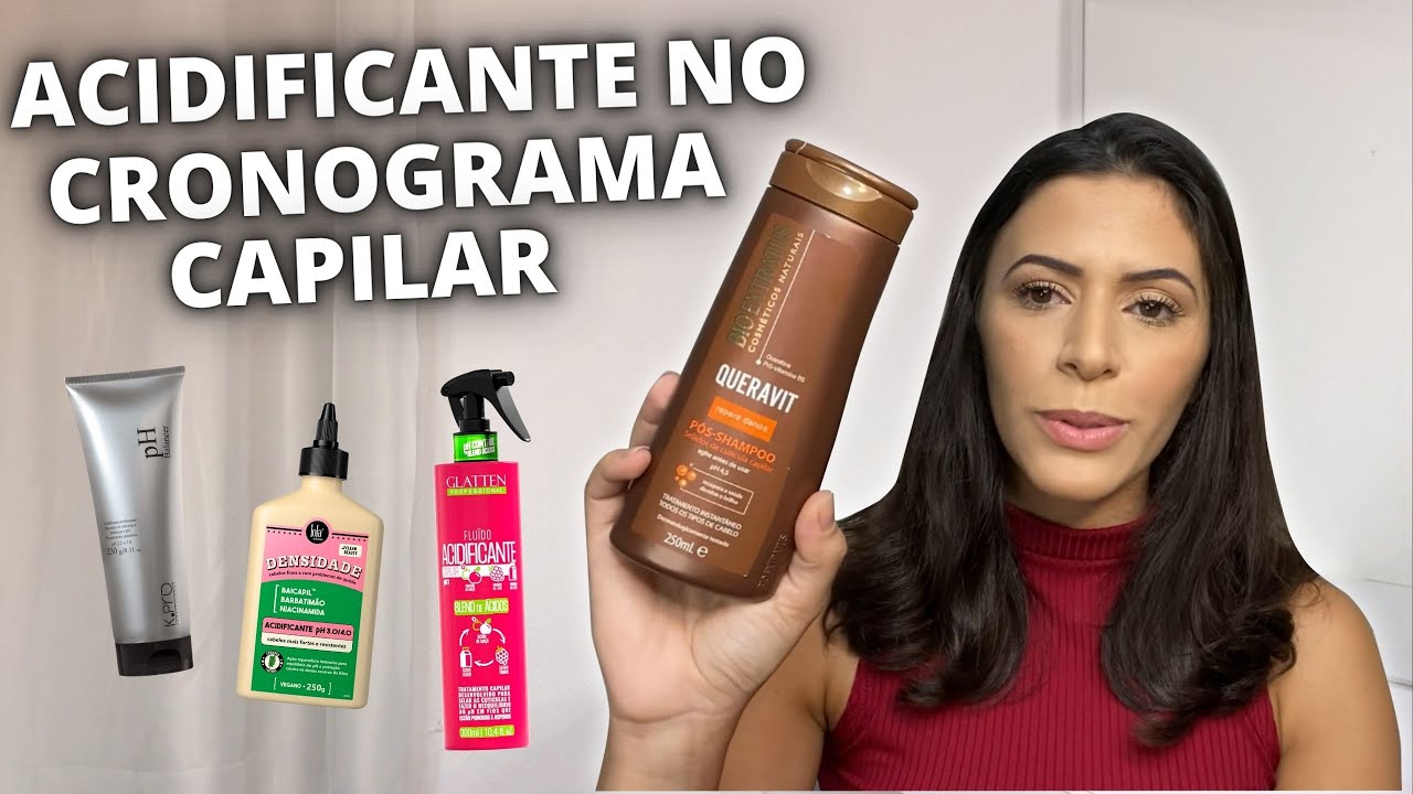 COMO USAR ACIDIFICANTE NO CRONOGRAMA CAPILAR - MELHORES DICAS | Larisse Gama