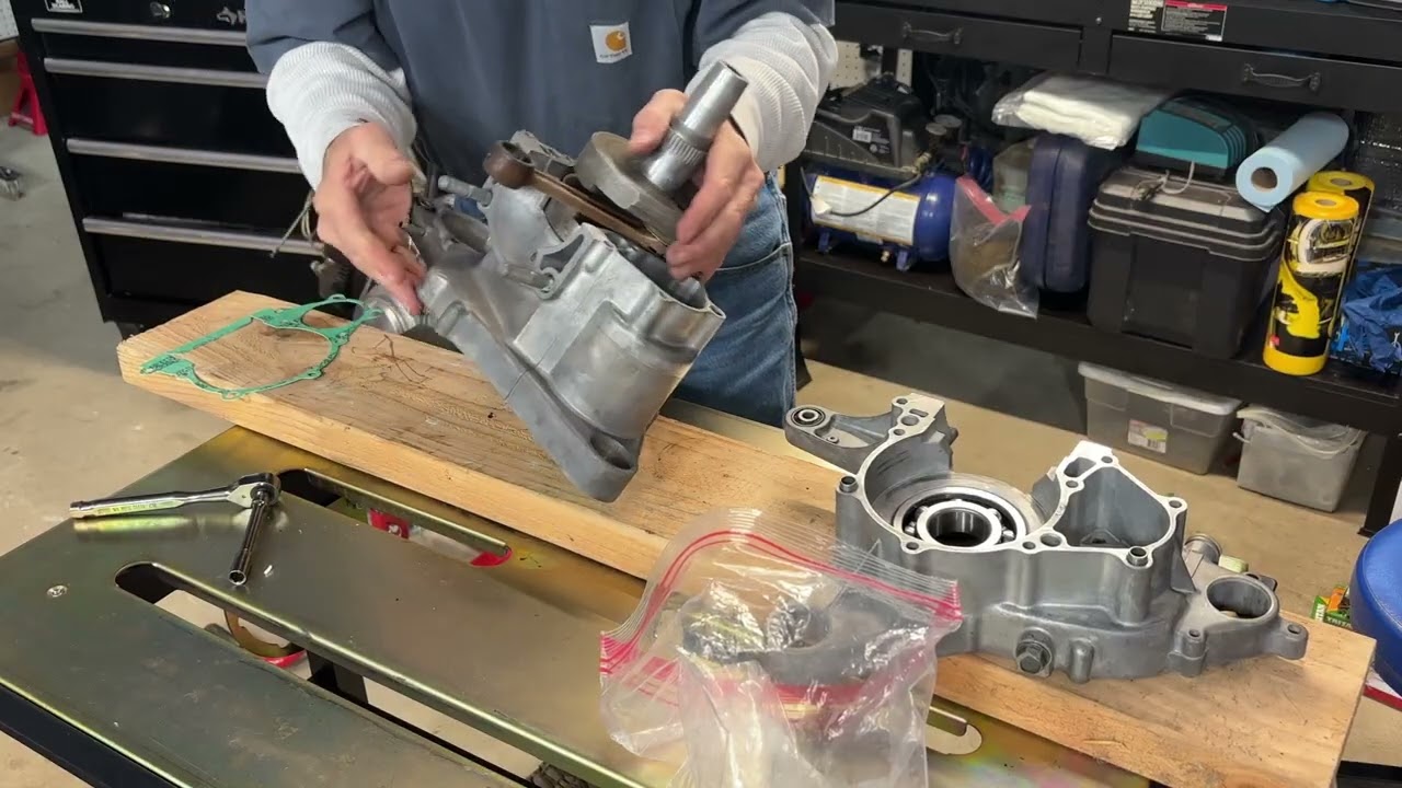 Honda fl350 full motor rebuild pt2