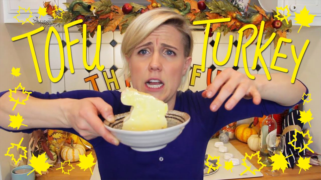 MY DRUNK KITCHEN: Thanksgiving Turkey! (ft. Tofu)