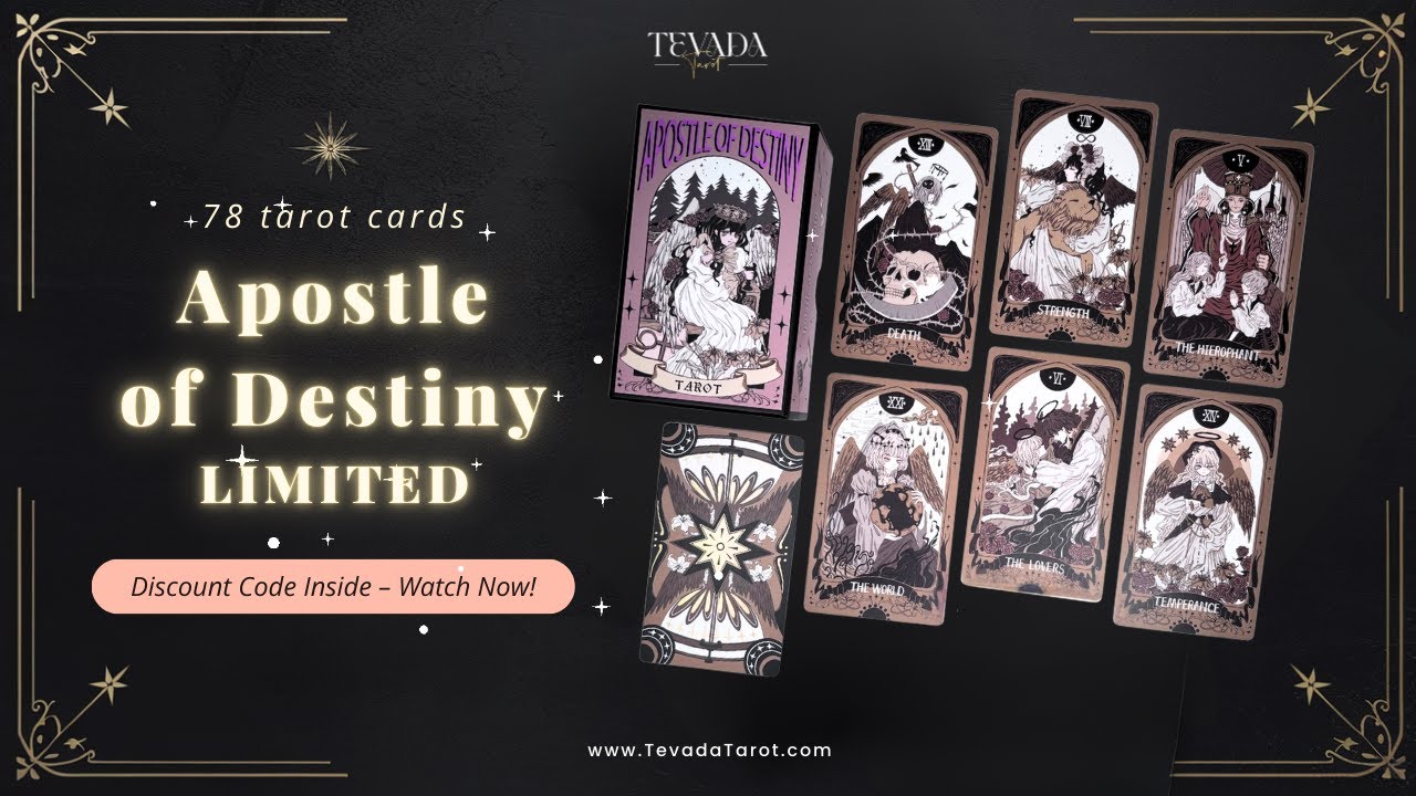 Apostle of Destiny Tarot Flip Through: Divine Guidance #AnimeTarot