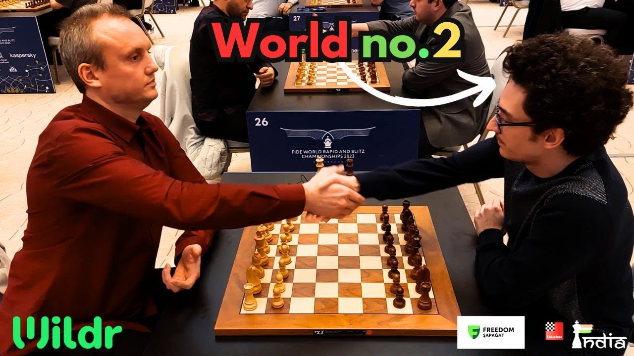 How to beat Fabiano Caruana? | Gareyev vs Caruana | World Blitz 2023
