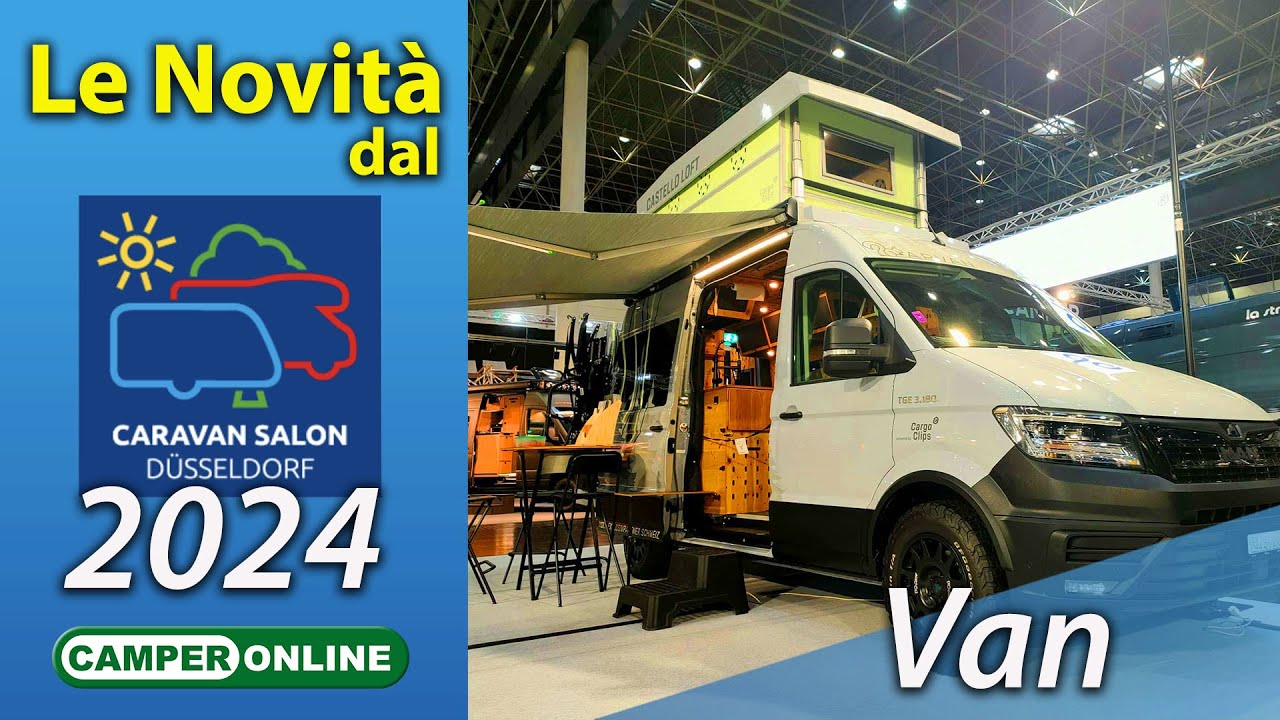 Speciale Van: le novità dal Caravan Salon di Düsseldorf 2024