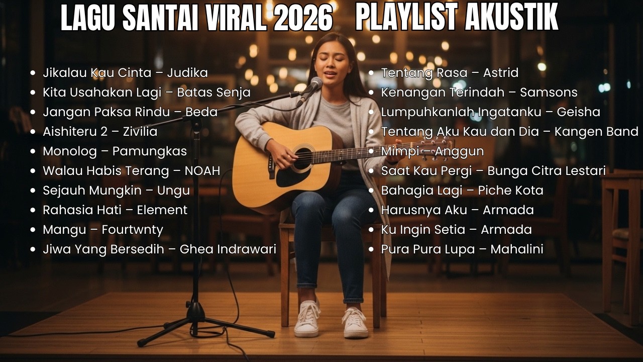 Akustik Viral 2026 – Cover Paling Bikin Baper & Auto Repeat 🎸✨