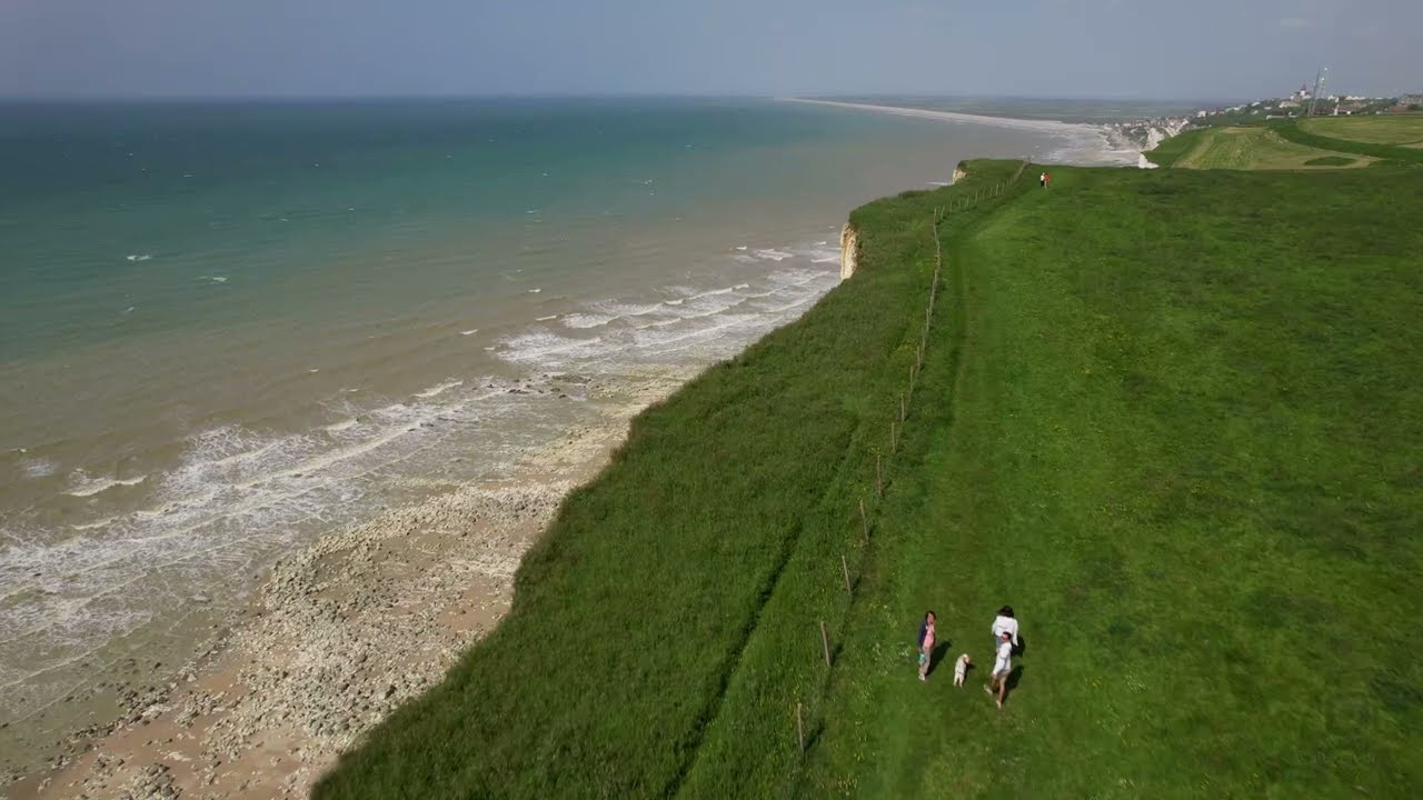📍 Normandy - Ault & Bois de Cise - France  🎵  Drone 4K