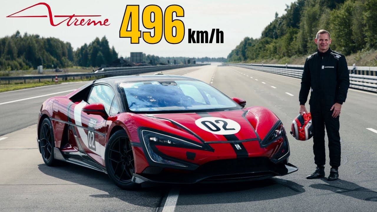 308,4 миль/ч! BYD Yangwang U9 Xtreme стал самым быстрым серийным автомобилем