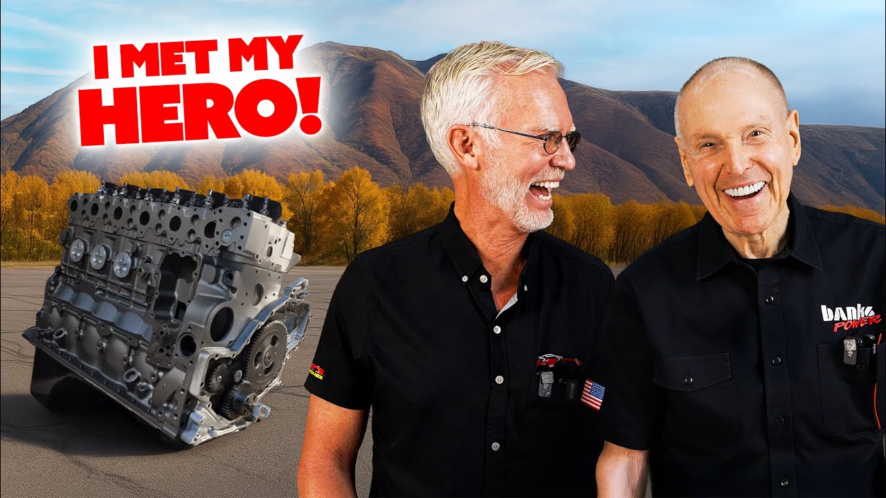 My Idol of 50 YEARS Walked Into My Shop… Gale BANKS Himself!