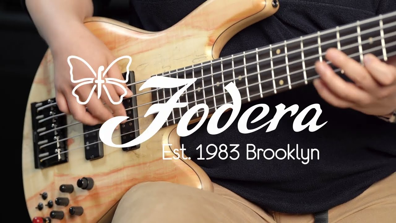 서진호 (Jinho Seo) - Chon Funk I Fodera 40th Anniversary Custom Emperor Deluxe 5 LTD Model Demo