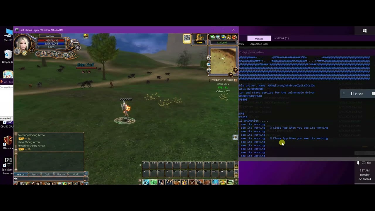 Last Chaos Free Skill Hack
