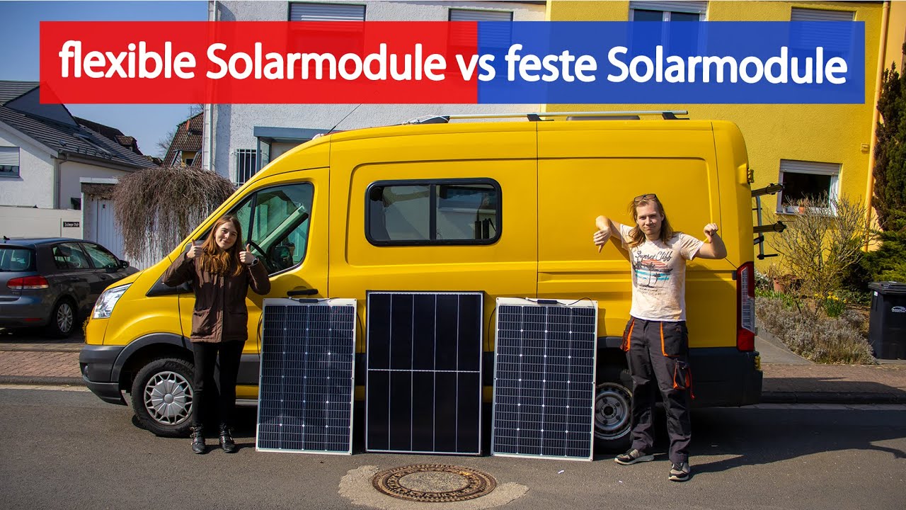 Flexible Solarmodule vs Feste Solarmodule | Was ist besser? | Flexible Solarmodule befestigen