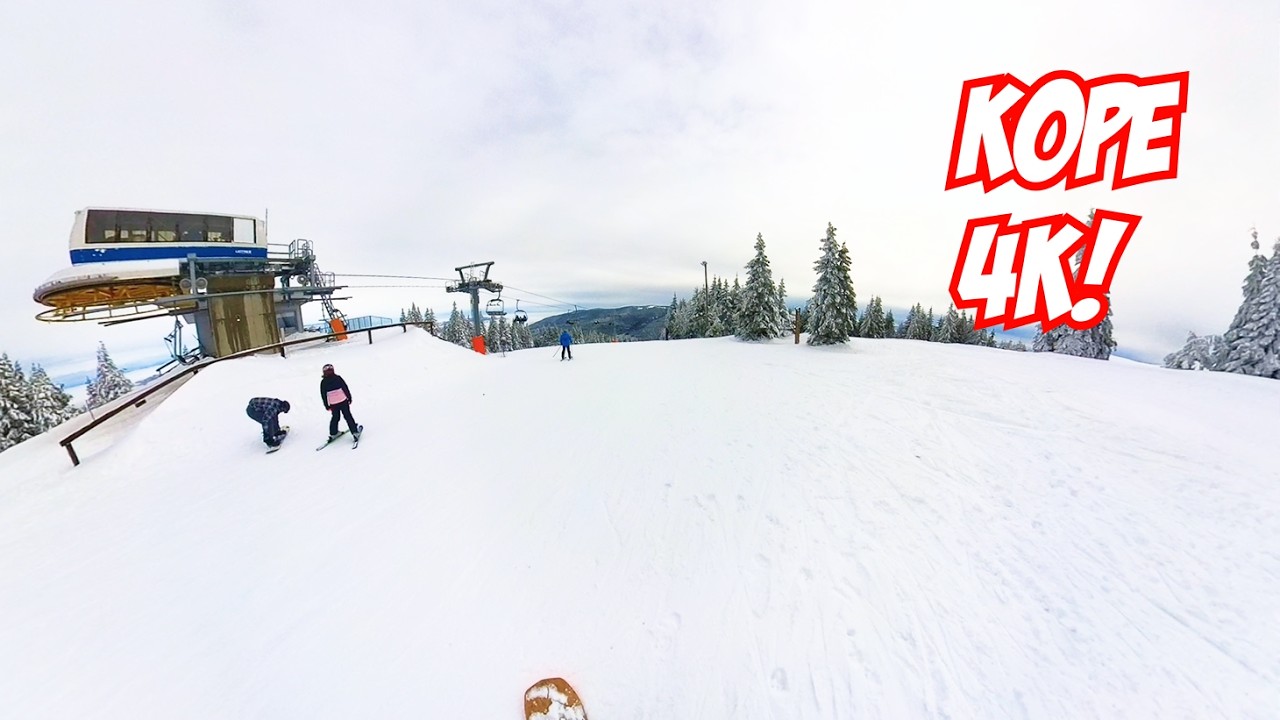 Kope, Slovenia | Pungart Snowboarding 4K POV