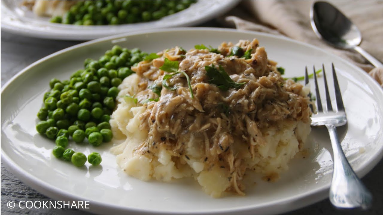 Smothered Chicken Gravy and Mashed in 30 Minutes