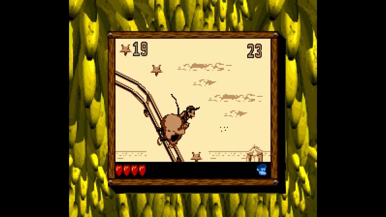 Donkey Kong Land 2 - Unused bonus stage