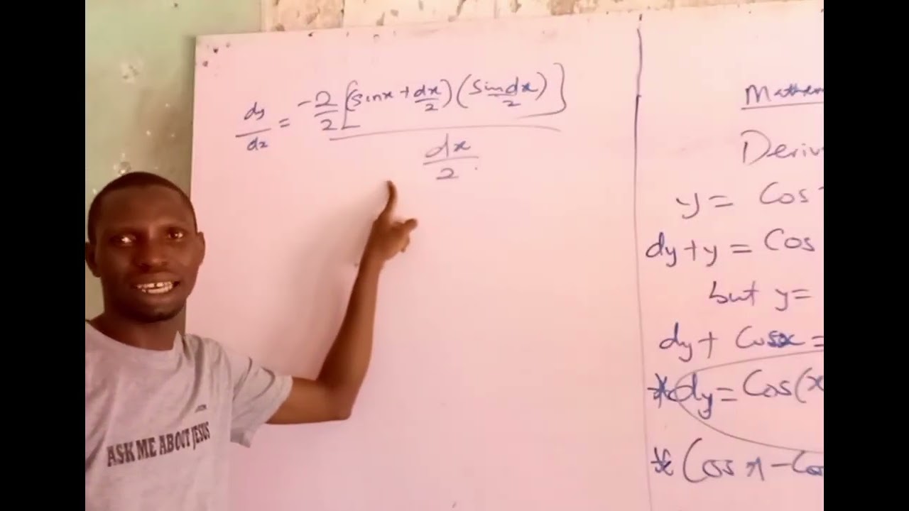 Derivative of trigonometry 2 (cos x and tan x)