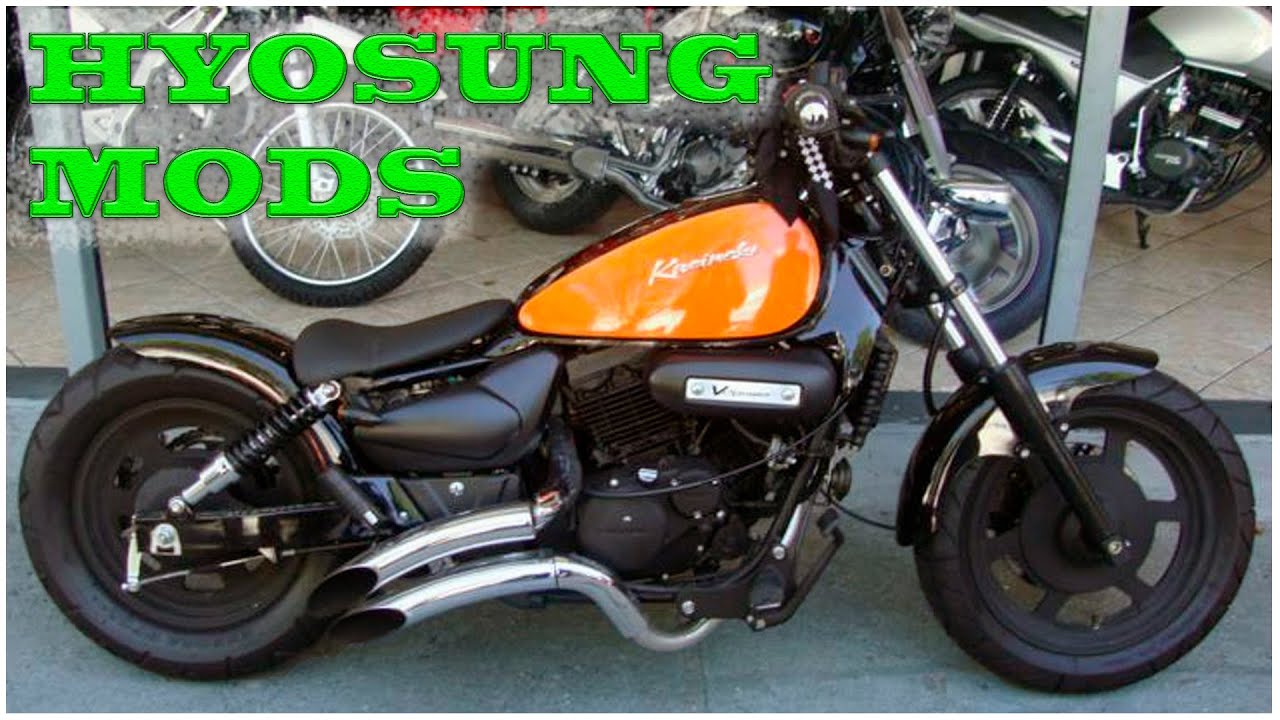Motos Modificadas Hyosung, Kasinski, S&T, ATK, UM Cruise, etc.