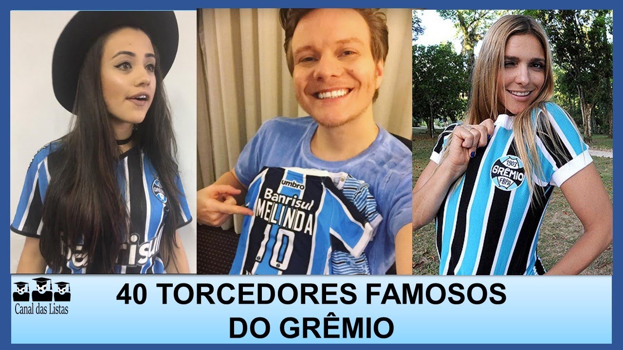 TORCEDORES FAMOSOS  DO GRÊMIO