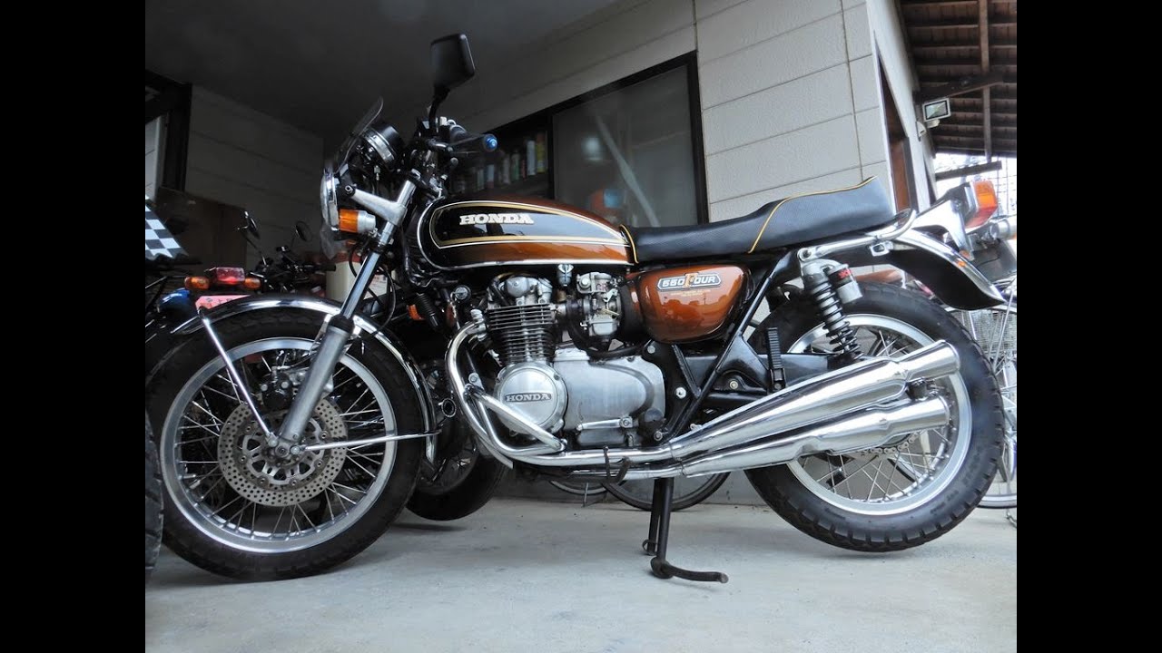 HONDA CB550four(1975)　キック一発