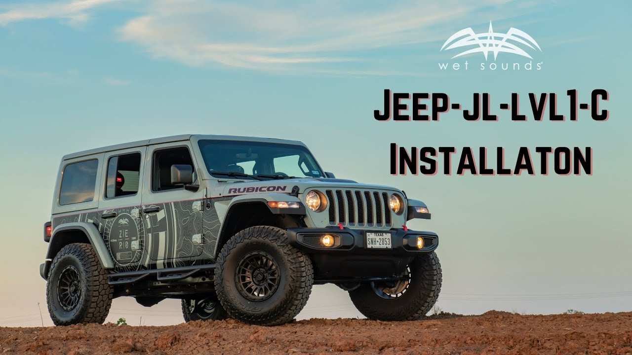 Jeep Audio Upgrade: Installing the LVL 1 Audio Kit | Full Install Tutorial