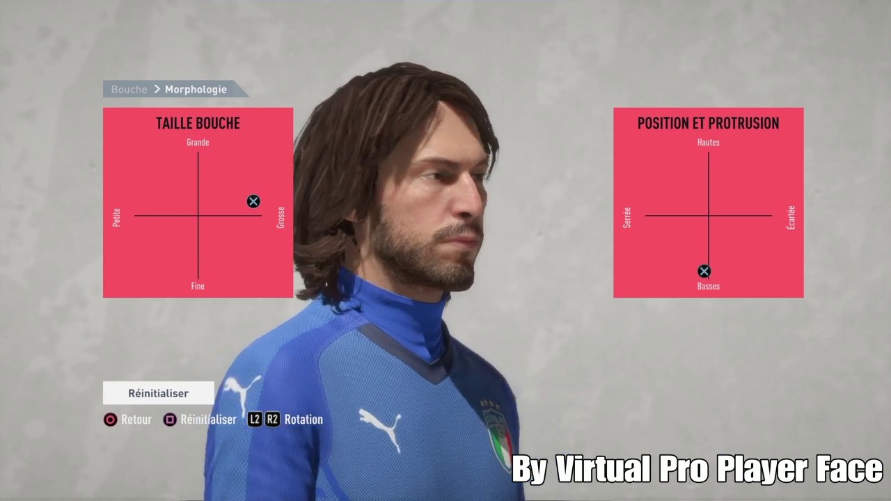 FIFA 20 | Virtual Pro Player Face Club Pro | Andrea Pirlo |