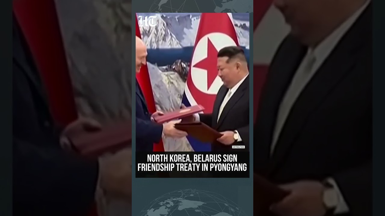 North Korea And Belarus  Sign Friendship Treaty to Boost Cooperation | Kim Jong Un | Lukashenko