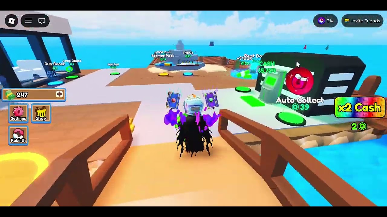 Roblox raft tycoon part 1