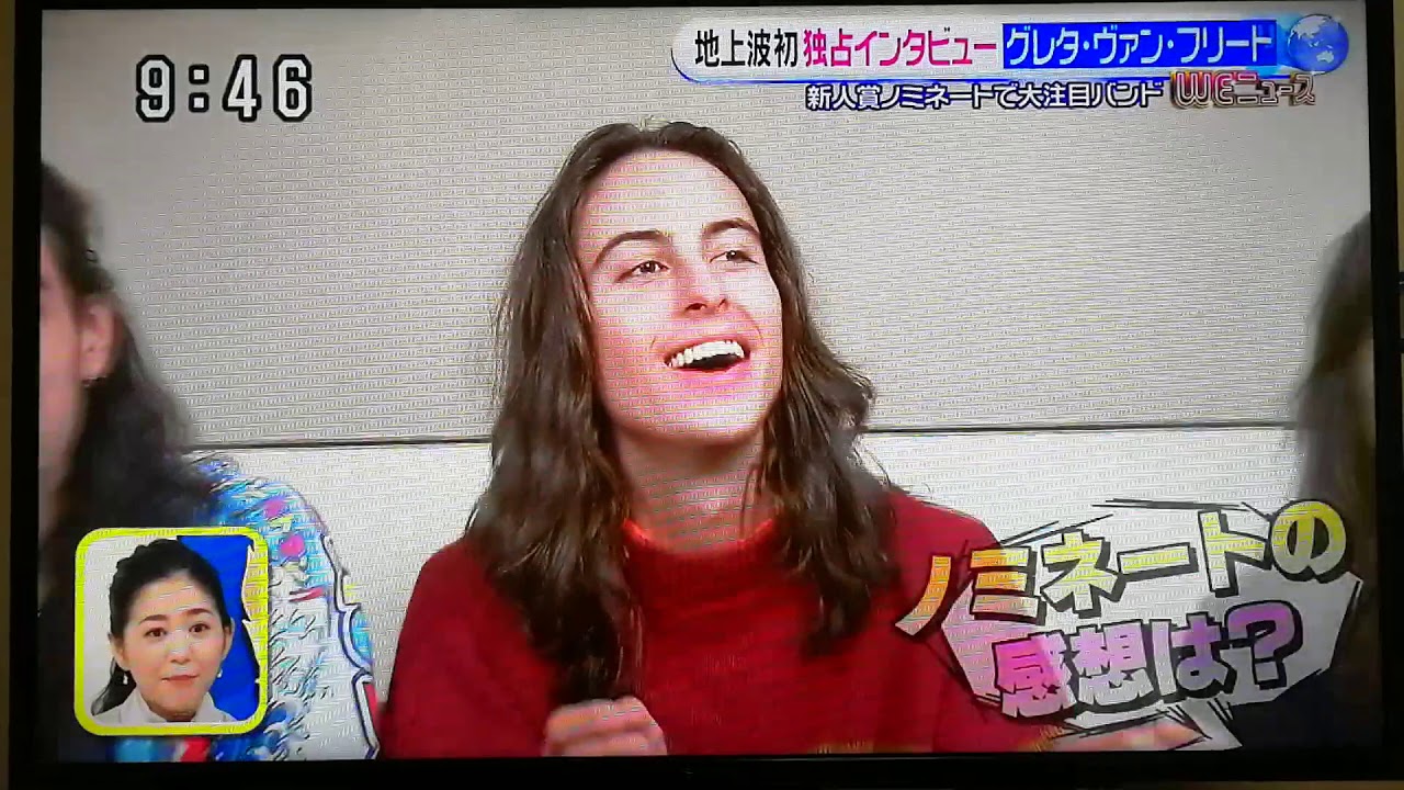 Greta van fleet interview on japanese TV Show