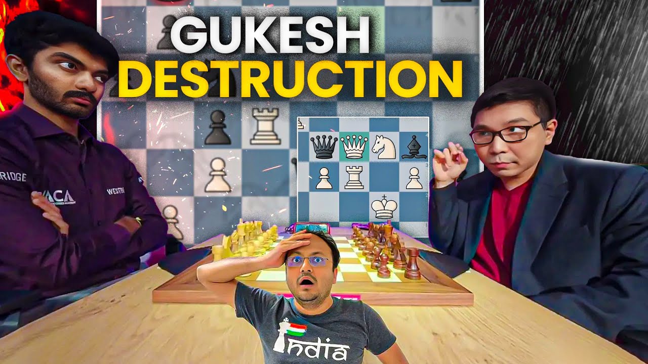 When the GUKI MONSTER strikes | Gukesh vs Wesley So | Superunited Rapid 2025